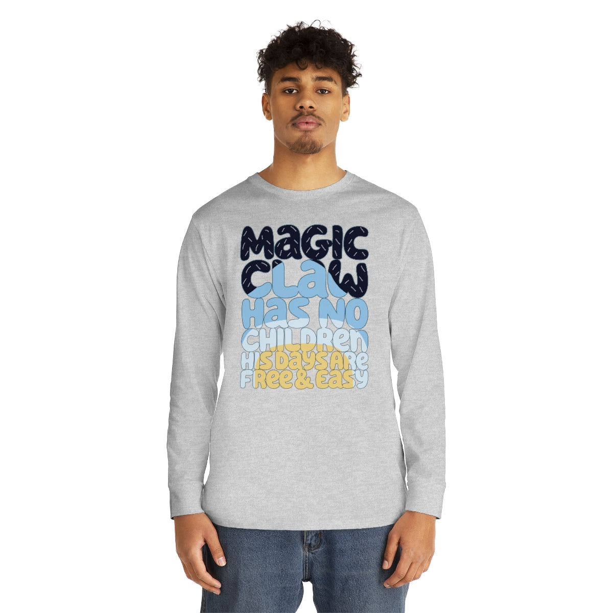 Magic Claw Long Sleeve Adult T-shirt