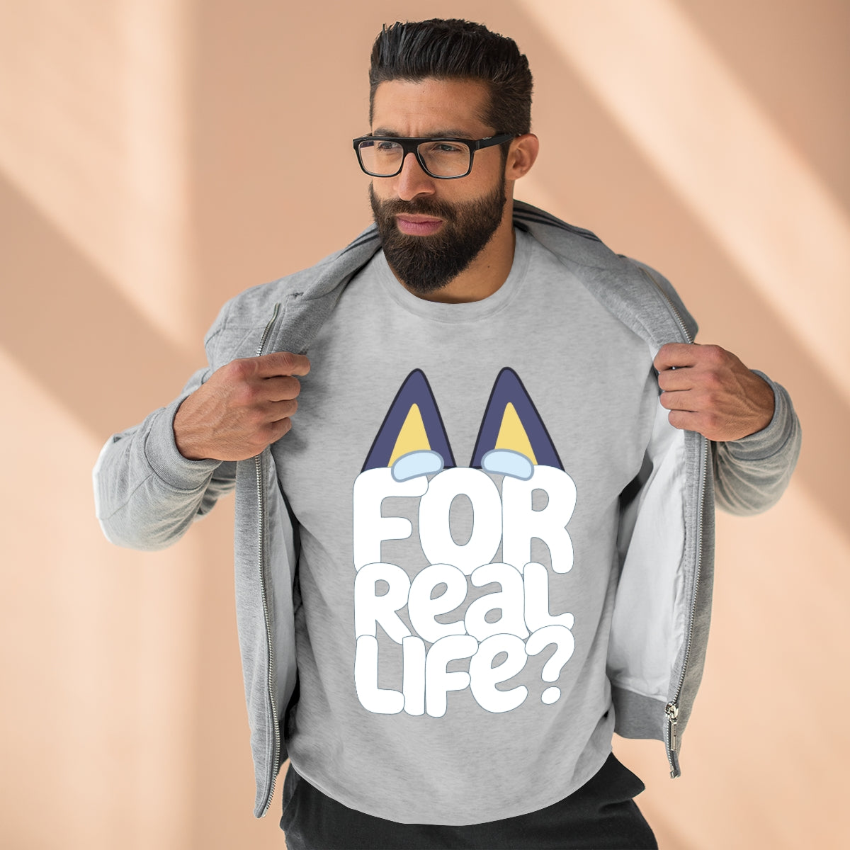 For Real Life Adult Sweatshirt