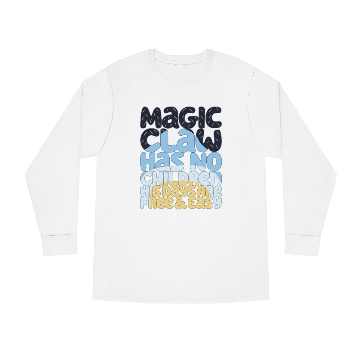 Magic Claw Long Sleeve Adult T-shirt