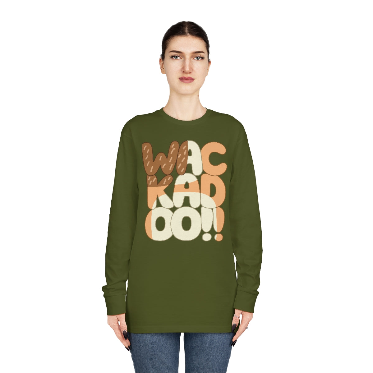 WAC KAD OO! Long Sleeve Adult Shirt