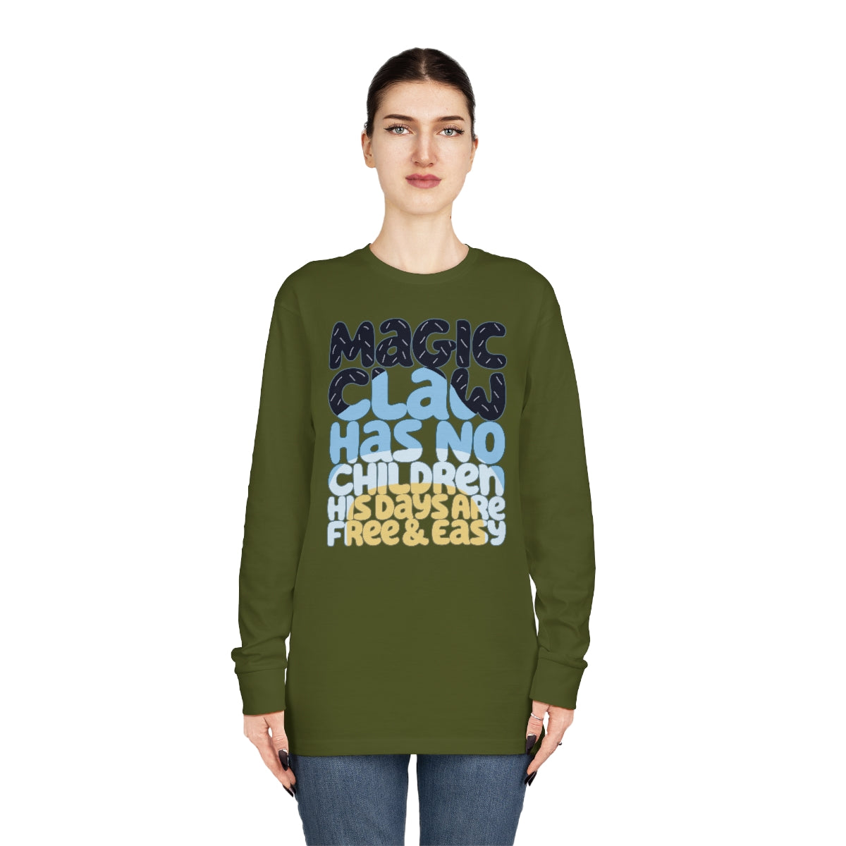 Magic Claw Long Sleeve Adult T-shirt