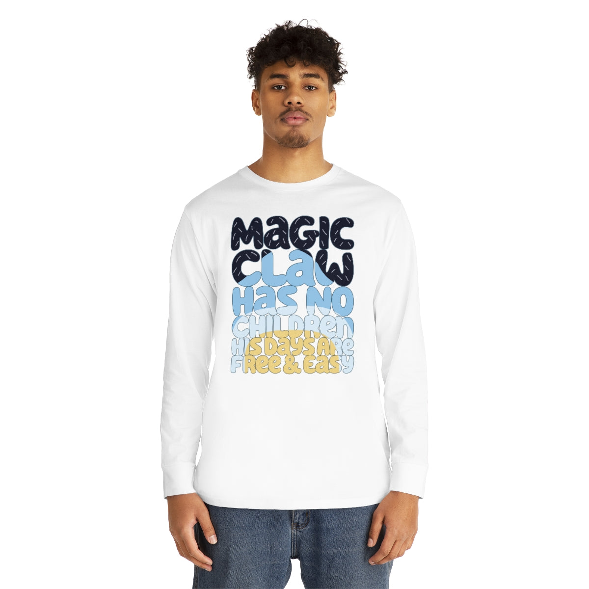 Magic Claw Long Sleeve Adult T-shirt