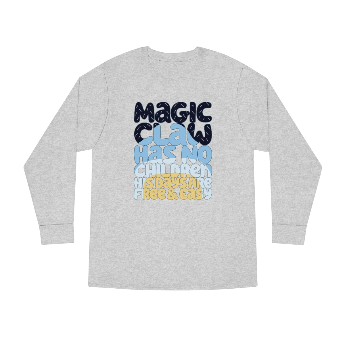 Magic Claw Long Sleeve Adult T-shirt