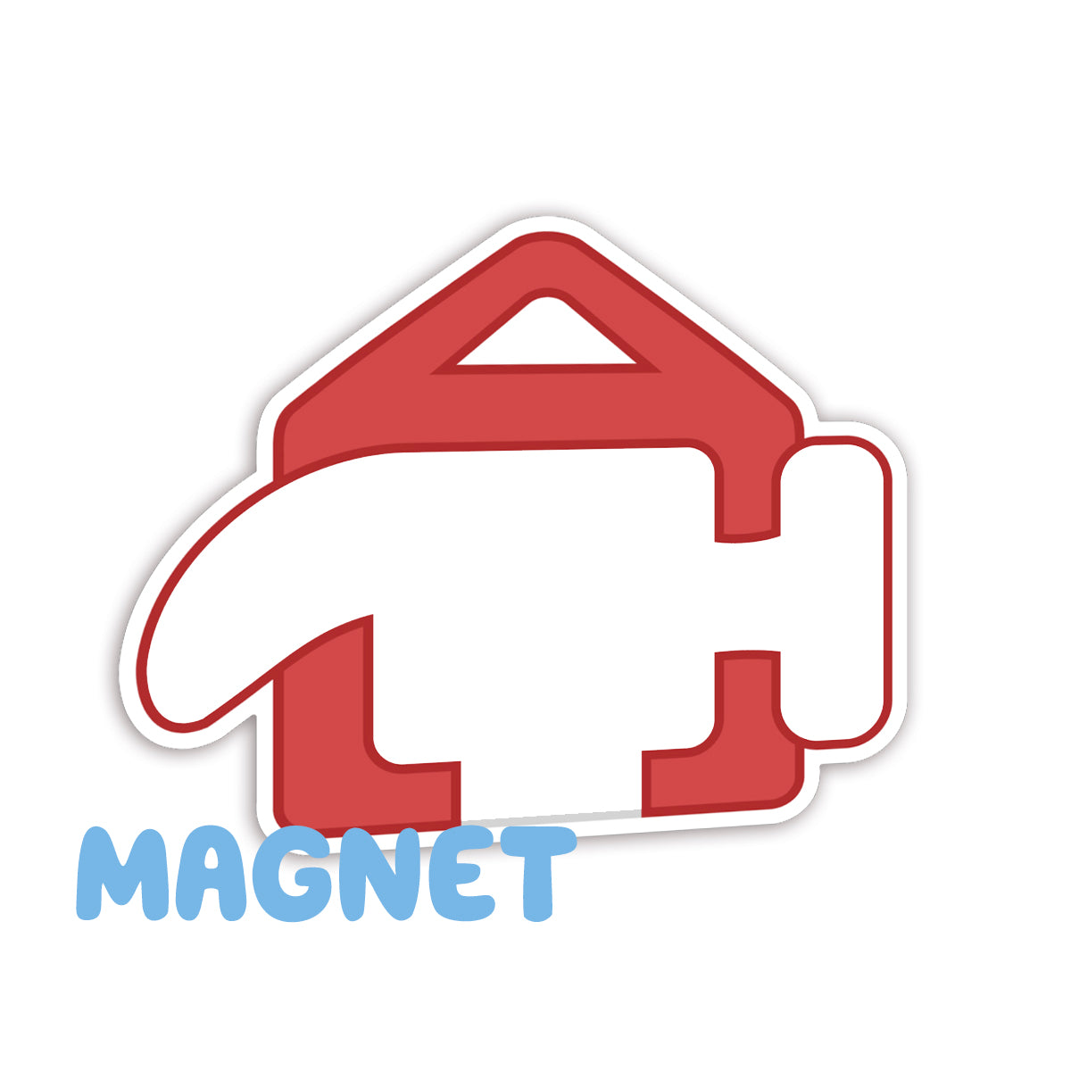 Magnetic Hammerbarn Vinyl Decal