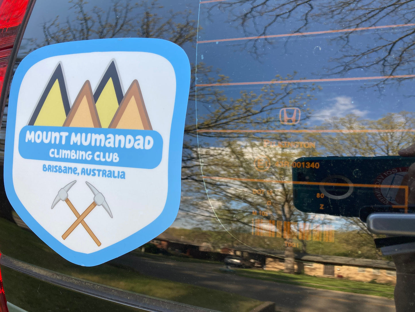 Mount Mumandad Vinyl Decal