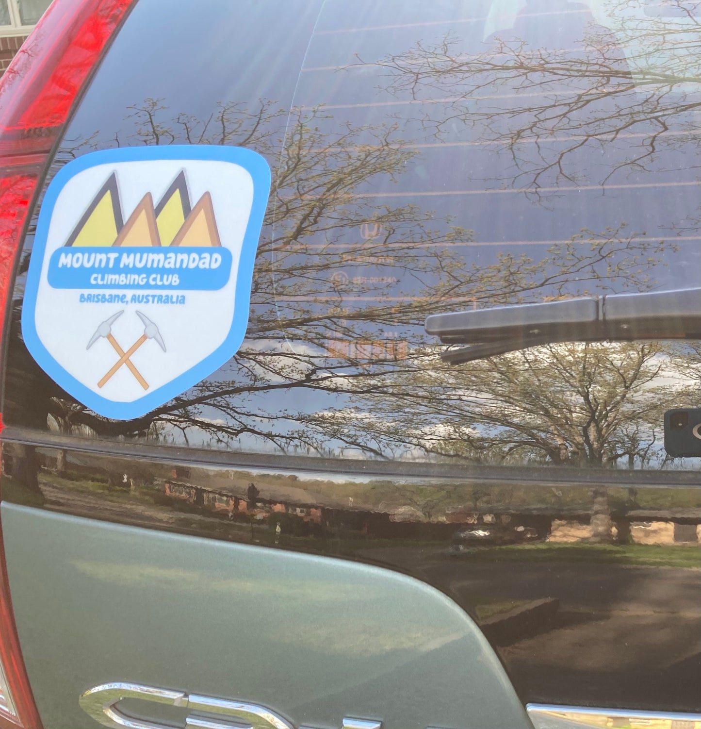 Mount Mumandad Vinyl Decal