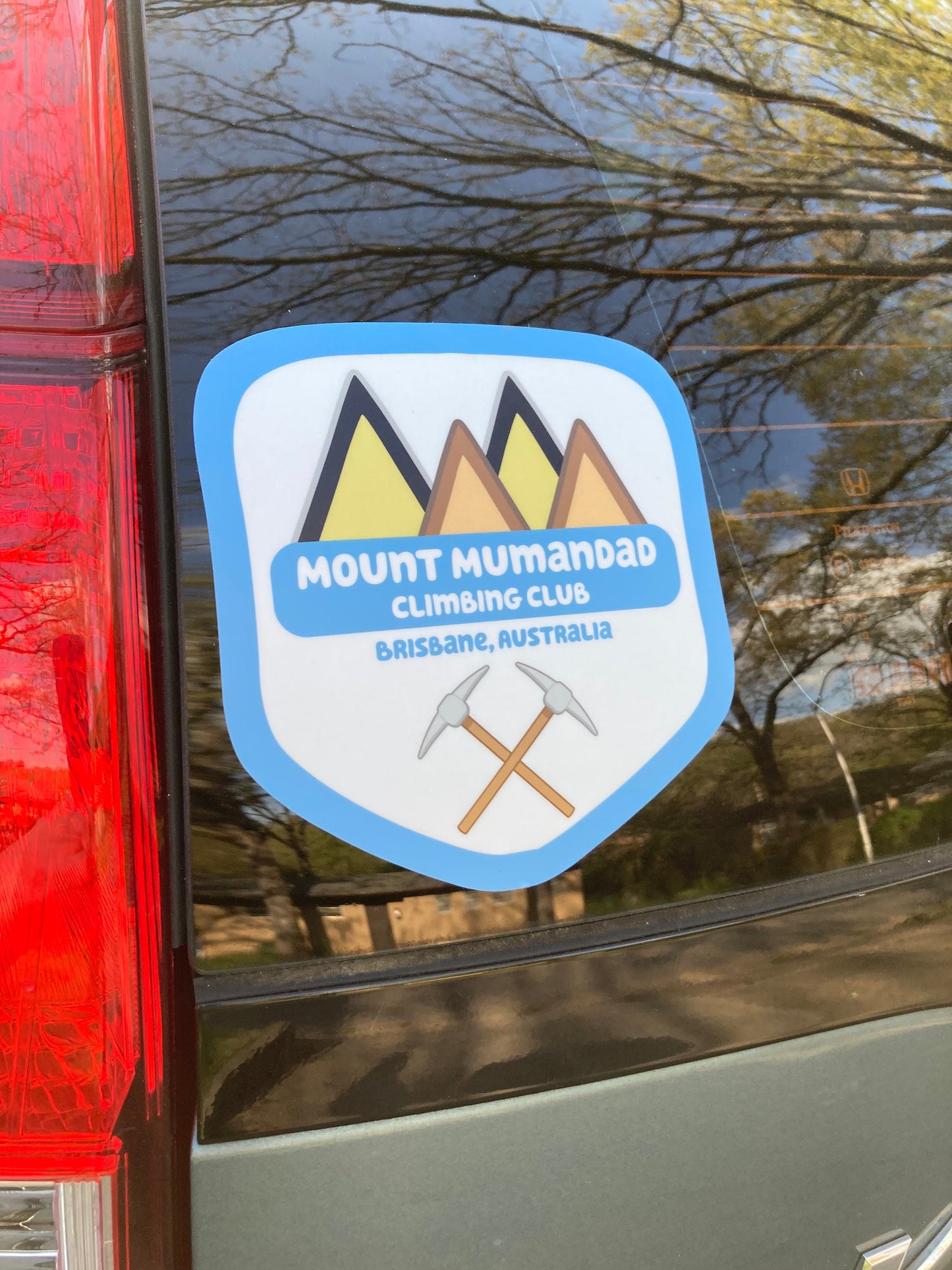 Mount Mumandad Vinyl Decal