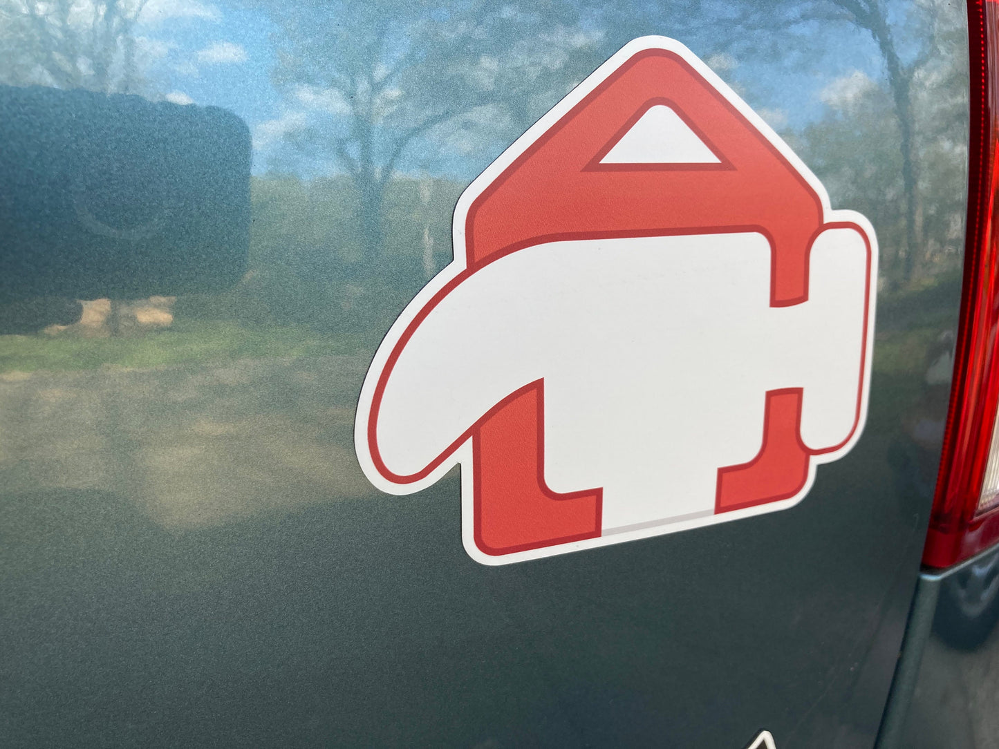 Magnetic Hammerbarn Vinyl Decal