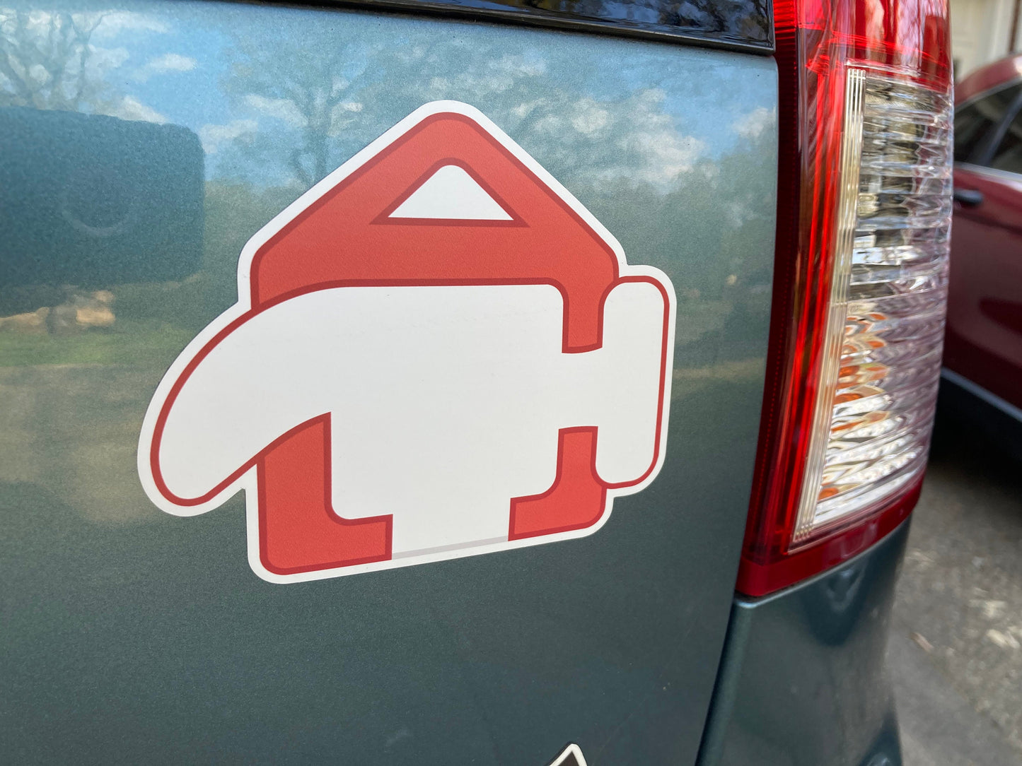 Magnetic Hammerbarn Vinyl Decal