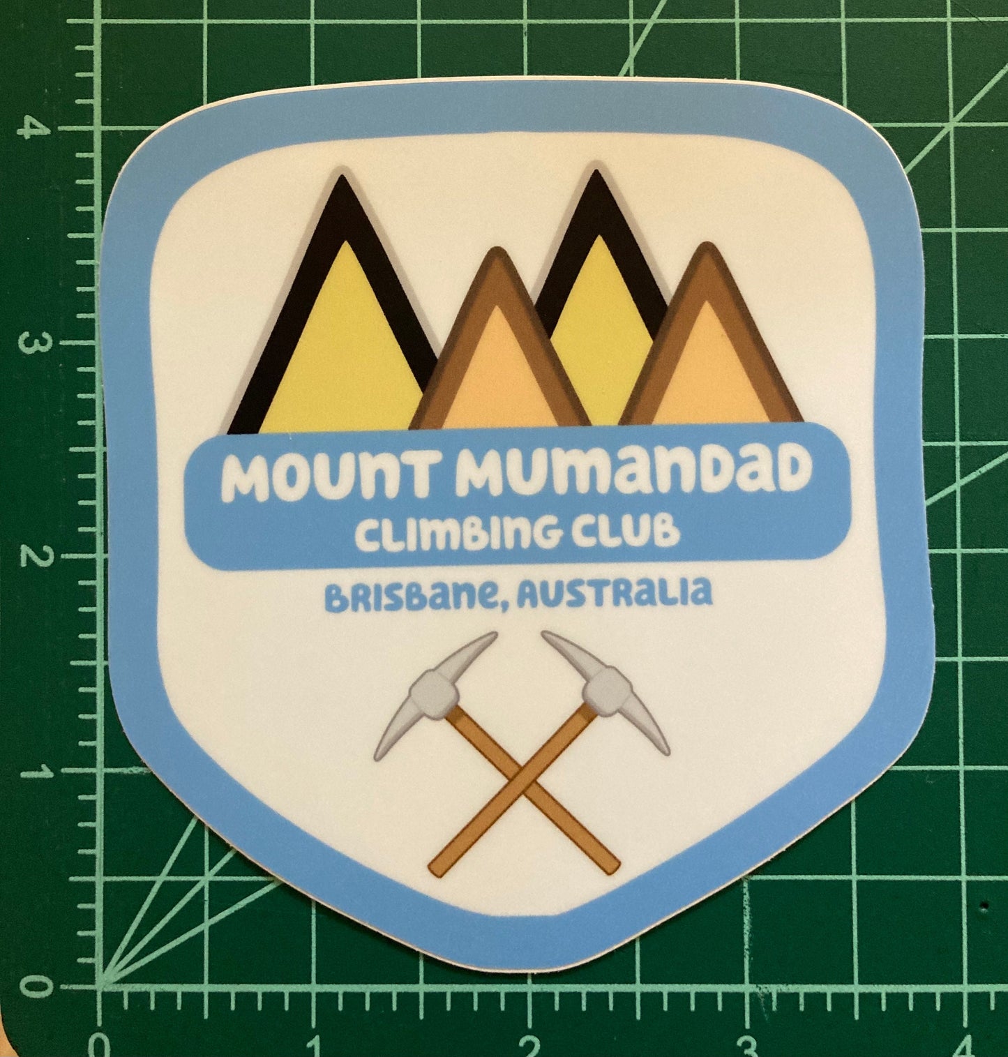 Mount Mumandad Vinyl Decal