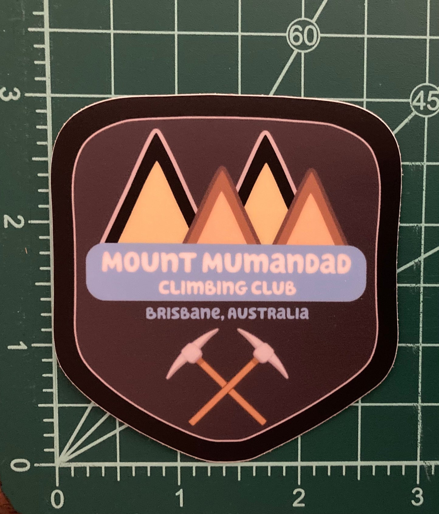 Mount Mumandad Vinyl Decal