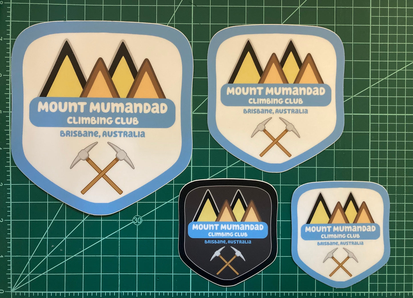 Mount Mumandad Vinyl Decal