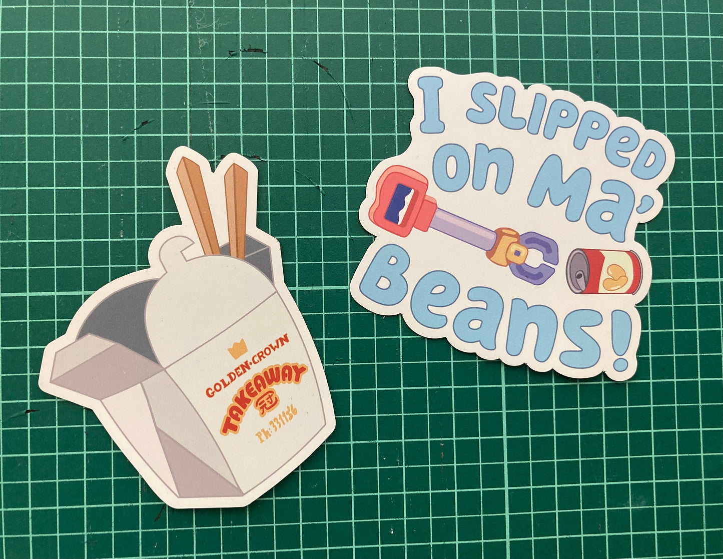 I Slipped On My Beans Magnet