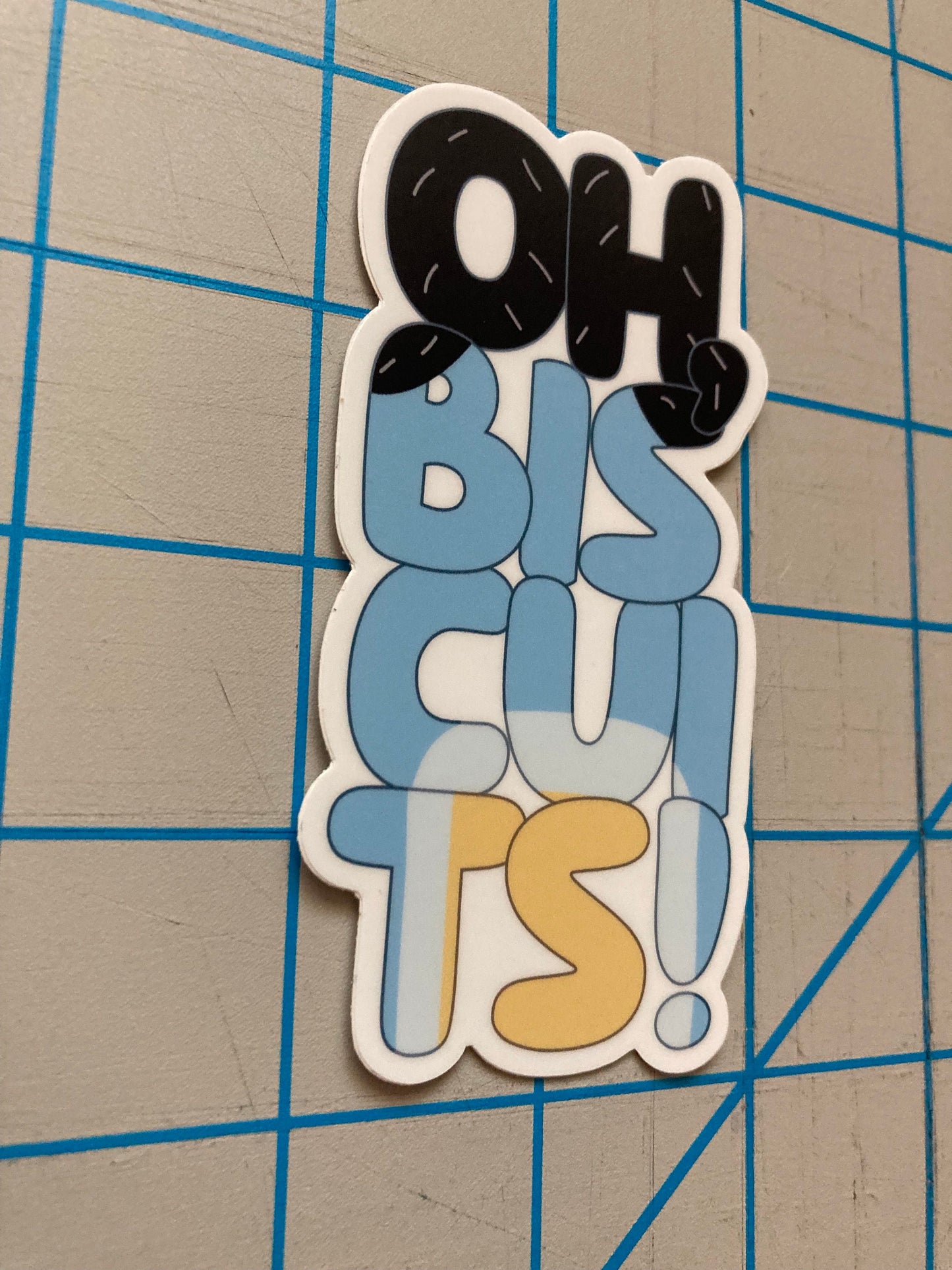 Oh Biscuits! Vinyl Decal