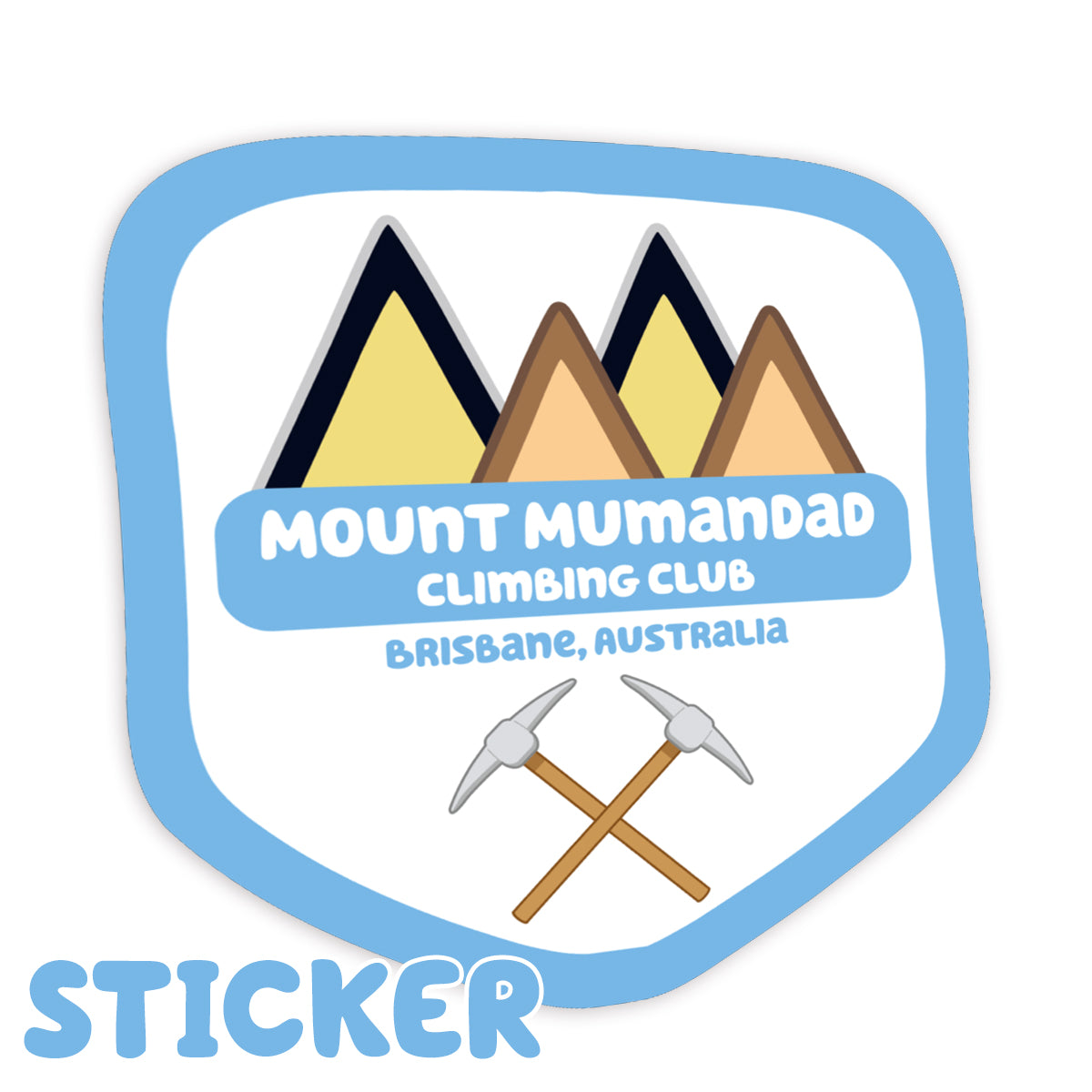 Mount Mumandad Vinyl Decal